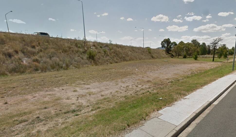 The vacant site is between the Monaro Highway and Ipswich Street. Photo: Google Street View