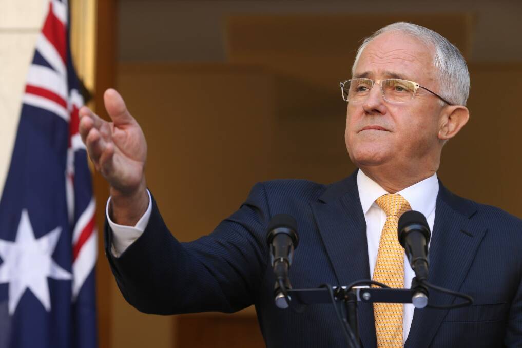 Andrew Liveris's Easter dinner host: Prime Minister Malcolm Turnbull. Photo: Andrew Meares