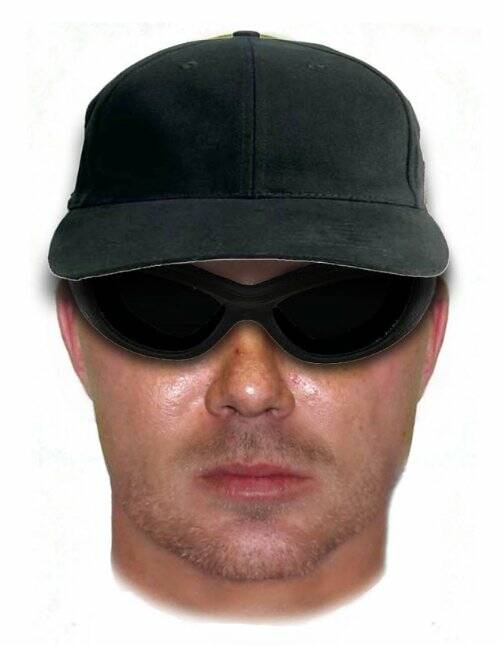 Police released a computer-generated image of a man wanted over the attack. Photo: QPS Media.