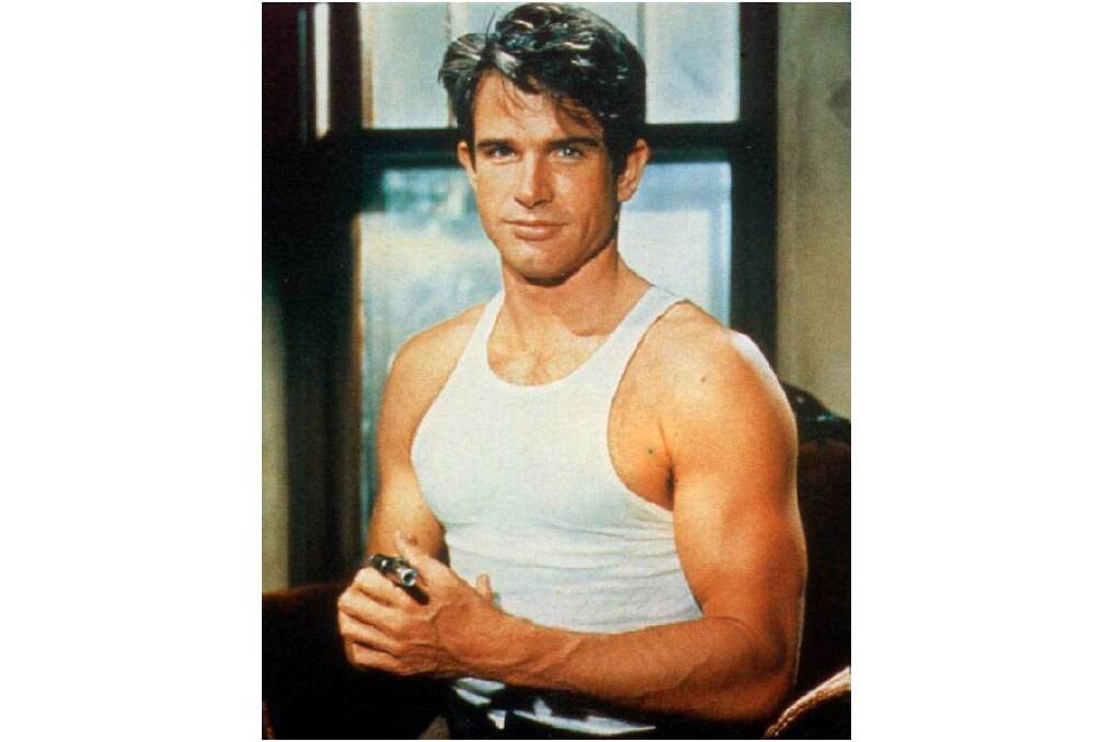 In his heyday, Beatty was famously the most beautiful man in Hollywood.