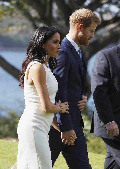 Prince Harry and Meghan Markle's new baby will receive a gift from Premier Annastacia Palaszczuk on behalf of Queenslanders during their visit to Fraser Island next week. Photo: Reuters Pool