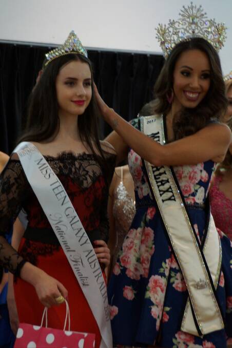 Canberra girl Rosa Green who is a student at St Clare's College Griffith will represent the ACT at the Miss Teen Galaxy Australia National Final in March. Photo: Supplied