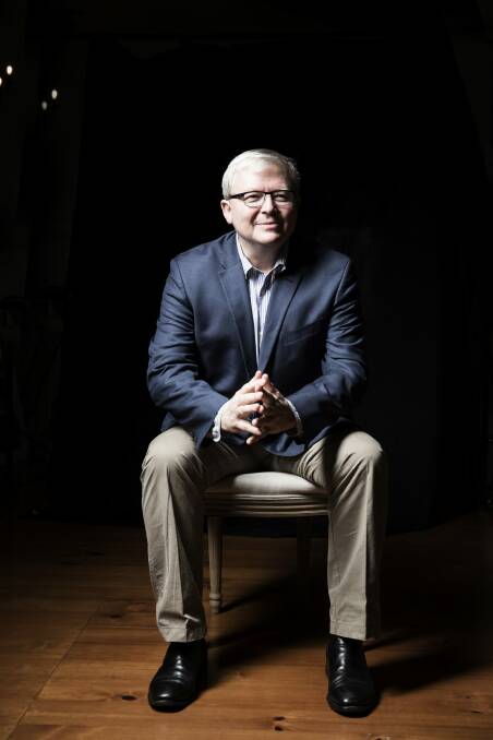 Once politics turned into a "cesspit", former prime minister Kevin Rudd had no option but to get out. Photo: Nicolas Walker