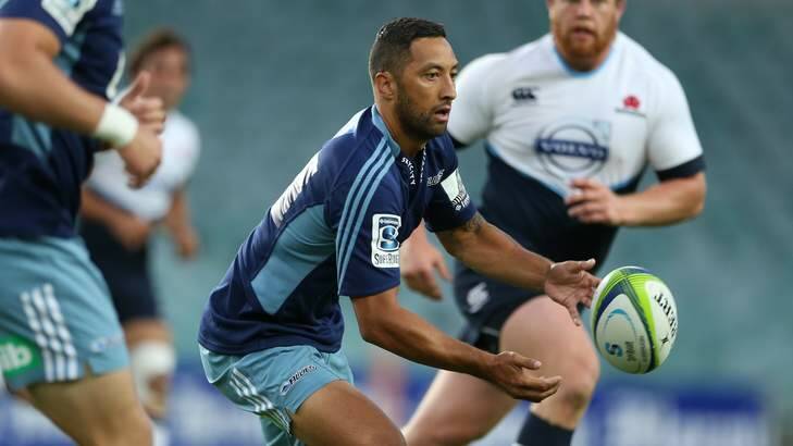 Benji Marshall in his first game for Auckland. Photo: Anthony Johnson