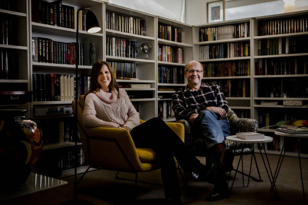 Deanne and Andrew Kalda at their home in Crace. Photo: jamila_toderas