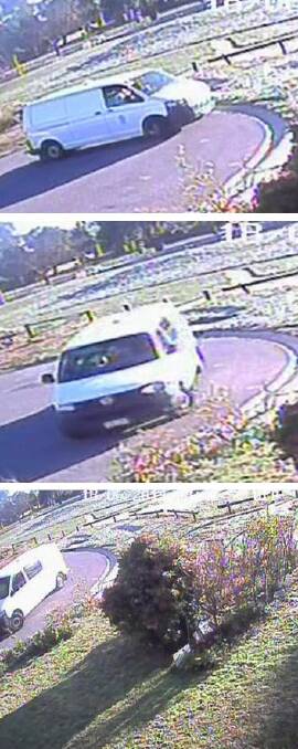 Attempted abduction:  The van is described as being possibly a VW make, white in colour with a small logo only on the driver'Âs side door. Photo: Supplied by ACT Policing
