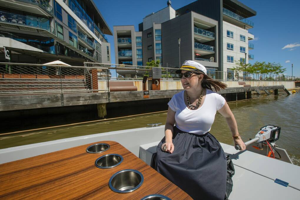We tried skippering a GoBoat Canberra on Lake Burley Griffin, The  Canberra Times