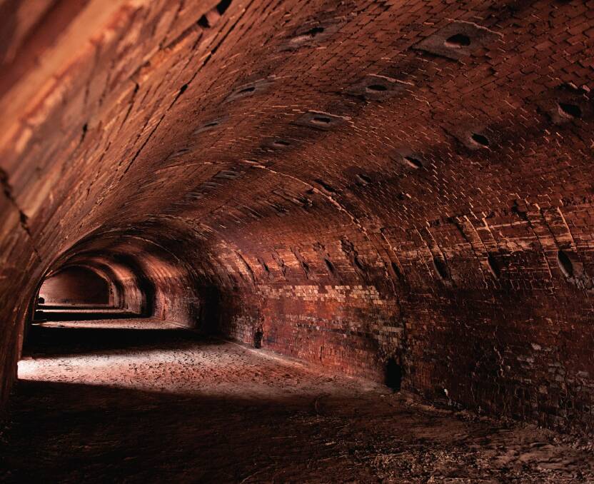 The kiln of the old brickworks.  Photo: Supplied