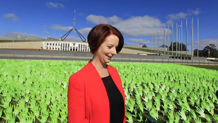 What a great astronaut Julia Gillard would have made. Photo: Andrew Meares