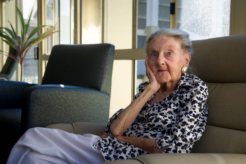 Avis Parry, who was unable to contact her carer when her landline stopped working because of an outage that took more than two weeks to be resolved. Photo: Elesa Kurtz