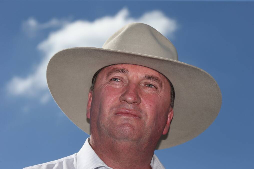 Deputy Prime Minister Barnaby Joyce remains adamant public servants will be on the move . Photo: Andrew Meares