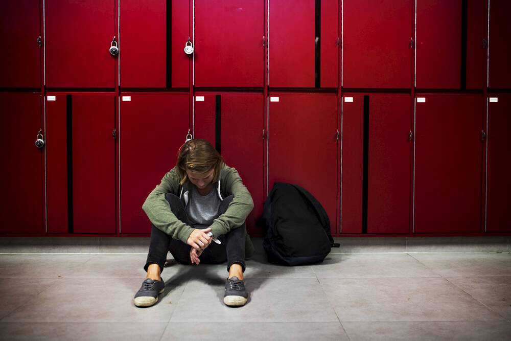 Research shows witnessing violence can impact teens as badly as bullying. Photo: Supplied