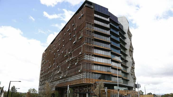 The Nishi Building in New Acton, Department of Climate Change and Energy Efficiency has just moved in. Photo: Jeffrey Chan