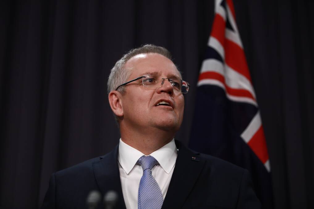 New Prime Minister Scott Morrison was the most searched for news story of the year in Canberra. Photo: Dominic Lorrimer