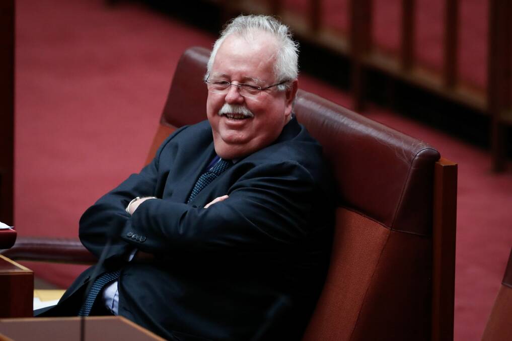 Senator Barry O'Sullivan said bank decisions could put a "complete fright" into the marketplace, and push down the value of assets in entire regions. Photo: Alex Ellinghausen