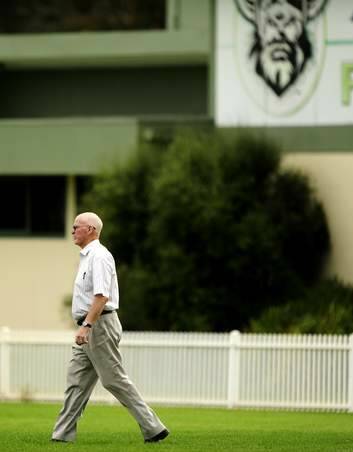 Raiders chairman John McIntyre is expected to walk away from the club. Photo: Stuart Walmsley