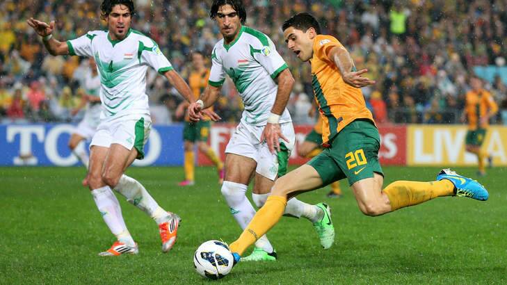 Tom Rogic during Australia's World Cup qualifying campaign. Photo: Getty Images