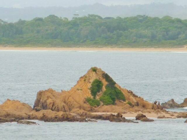 Cone Rock as viewed from Melville Point Lookout. Photo: Tim the Yowie Man