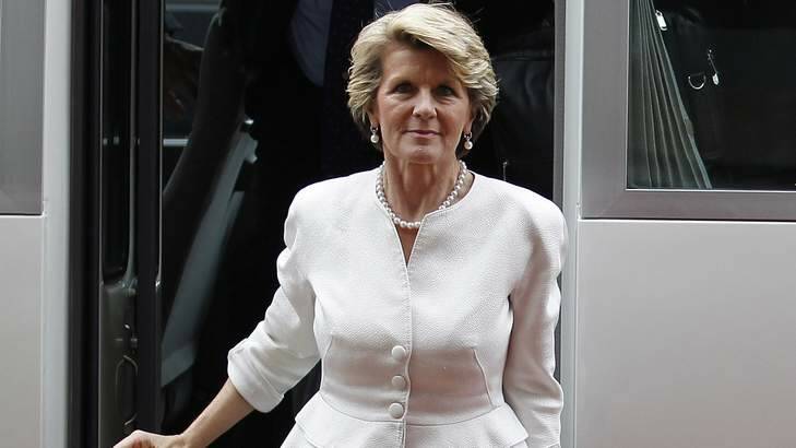 Tension over spying ... Foreign Minister Julie Bishop will not give a "running commentary" on the diplomatic row between Australia and Indonesia. Photo: Reuters