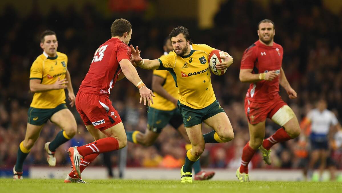Keeping the dream alive: Ashley-Cooper in action against Wales last weekend. Photo: Getty Images