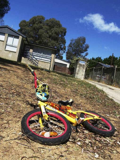 An abandoned Mr Fluffy home in Spence.  Letting Mr Fluffy block buyers build dual occupancies 'tested' the demand for these developments, Property Council ACT head Adina Cirson said.  Photo: Jennifer Jones