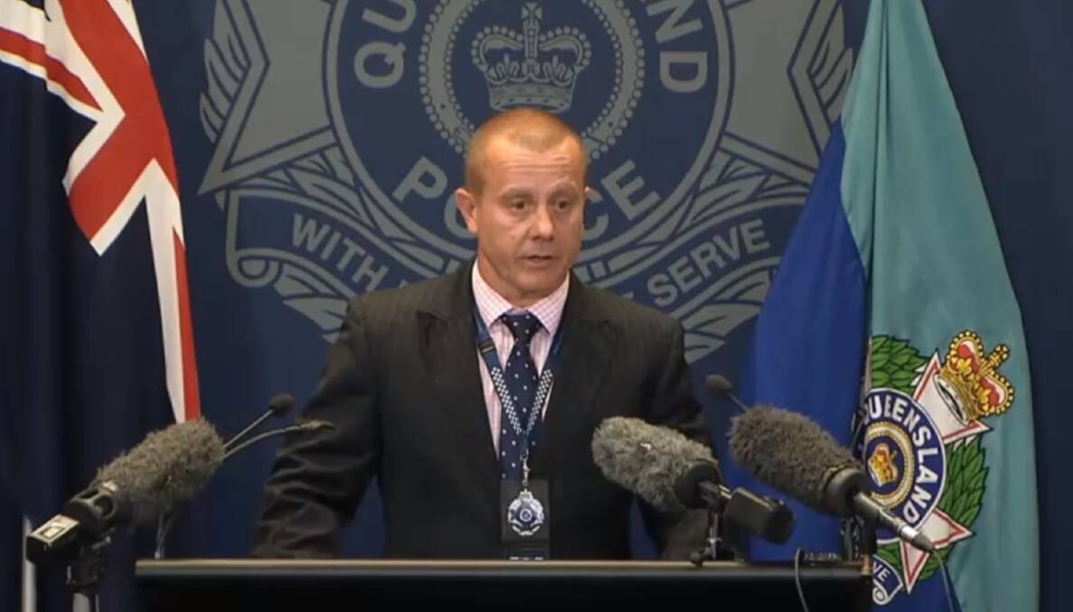Detective Inspector Craig Morrow is leading the Karawatha investigation. Photo: Queensland Police Service