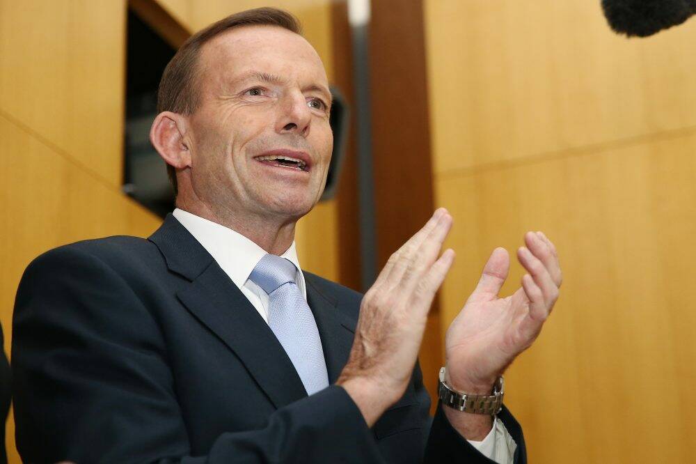 Tony Abbott has grown to become an astute politician. Photo: Alex Ellinghausen