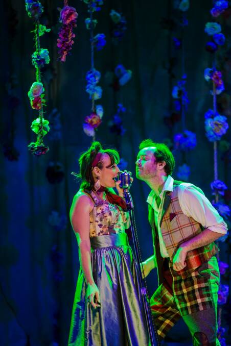 Abi Tucker and Gareth Davies in Bell Shakespeare's As You Like It at Canberra Theatre. 

The Canberra Times

Photo Jamila Toderas Photo: Jamila Toderas