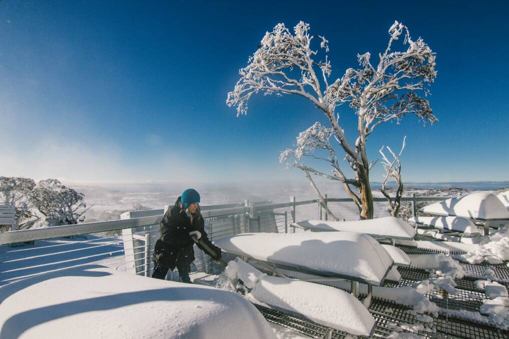 Perisher has received more than 70cm of fresh snow across its four resort areas – Perisher Valley, Blue Cow, Smiggin Holes and Guthega. Photo: Perisher 