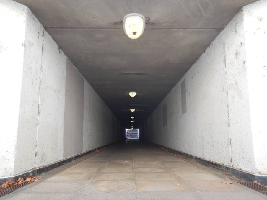 Is the Commonwealth Avenue pedestrian underpass a ‘white elephant’? Photo: Tim the Yowie Man
