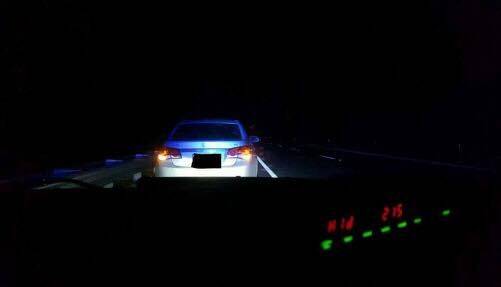 The sedan clocked doing 105 km/h over the speed limit near Goulburn on Monday morning. Photo: NSW Police