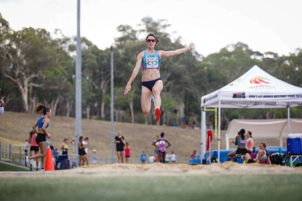Leap of faith: Athletics ACT will host a "festival of athletics" in Canberra next year. Photo: Sitthixay Ditthavong