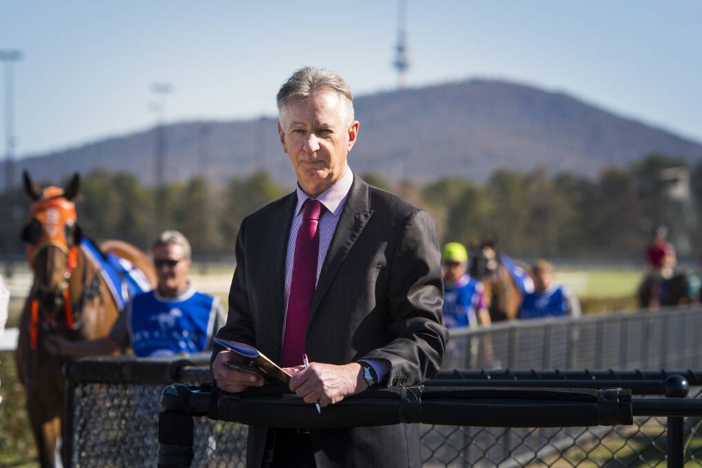 Canberra Racing CEO Peter Stubbs says the committee will consider a development masterplan to turn Thoroughbred Park into a "world-class facility". Photo: Elesa Kurtz