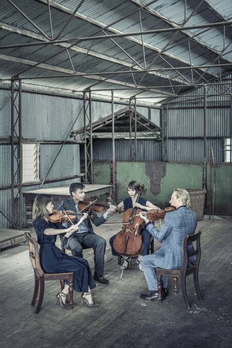 The Australian String Quartet will be performing their <i>Tempesta</i> concert. Photo: Supplied