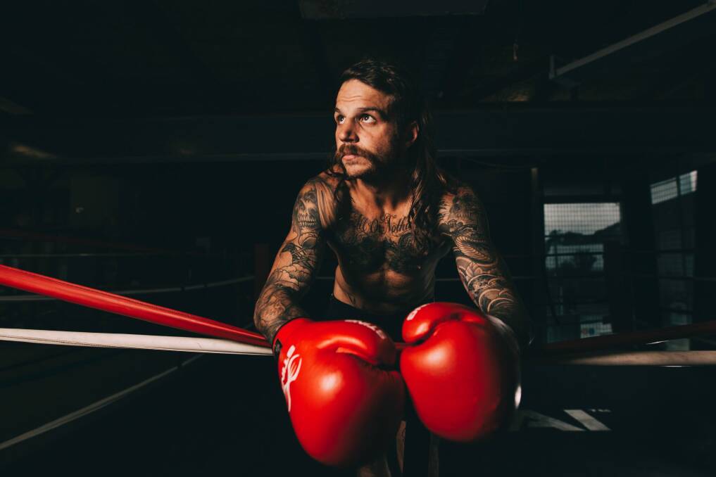 Beau "The Mumma's Boy" Hartas will be fighting for the NSW middleweight title. Photo: Jamila Toderas