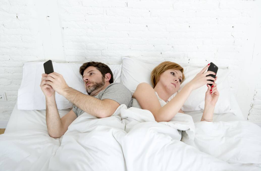 This is about as much action as we see in the bedroom these days. Photo: Shutterstock