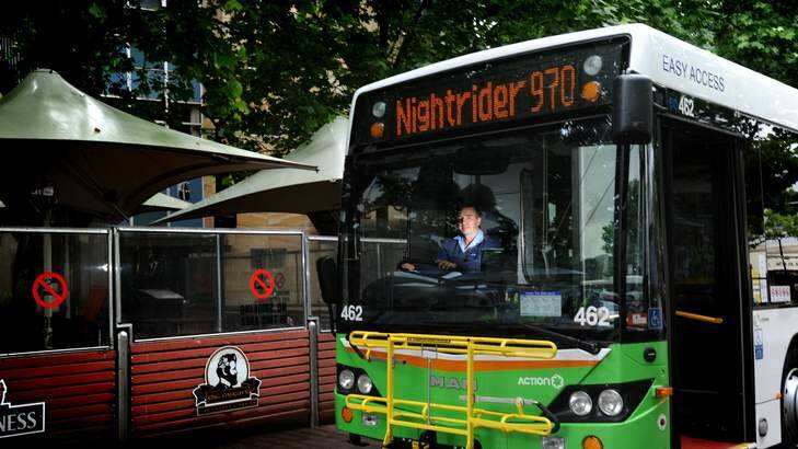 The Nightrider bus plays a role in ensuring public safety during the festive season. Photo: Elesa Lee