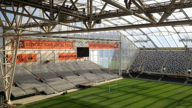 Forsyth Barr Stadium in Dunedin. Photo: Supplied