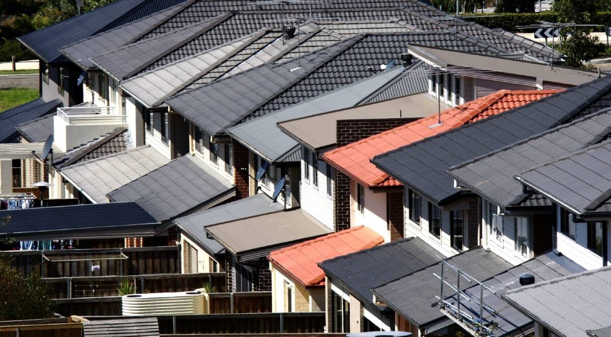 There are 55,000 new dwellings under way or in the construction pipeline in the ACT, according to new figures. Photo: Rob Homer
