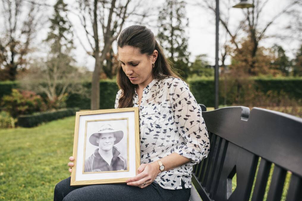 Leigh Nelson is encouraging people to become organ donors. Her partner William Spencer was one when he died at age 26.  Photo: Rohan Thomson