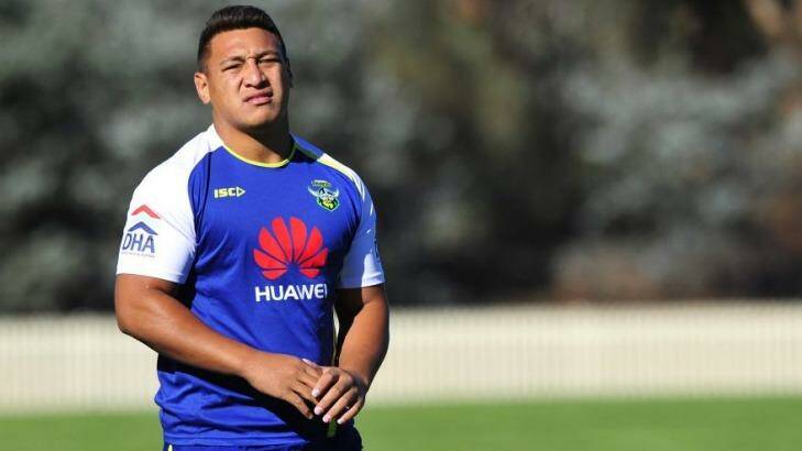 Searching for form: Raiders star Josh Papalii has struggled with injury and fitness in 2014. Photo: Jeffrey Chan