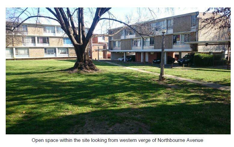 The Northbourne Flats.  Photo: Supplied