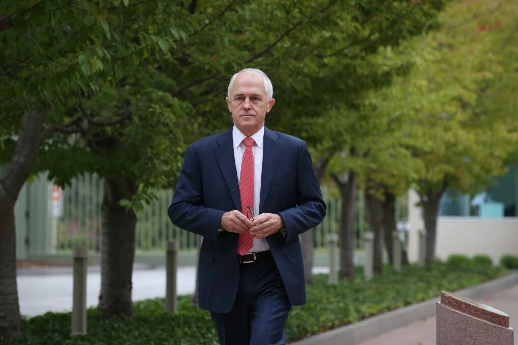 Prime Minister Malcolm Turnbull has promised strong leadership to secure gas supply.  Photo: Andrew Meares