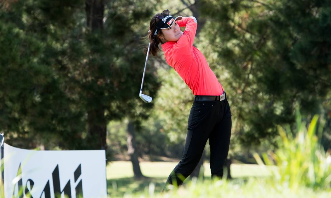 Amatuer golfer Grace Kim chose Queanbeyan over Adelaide to help her prepare for life as a professional.