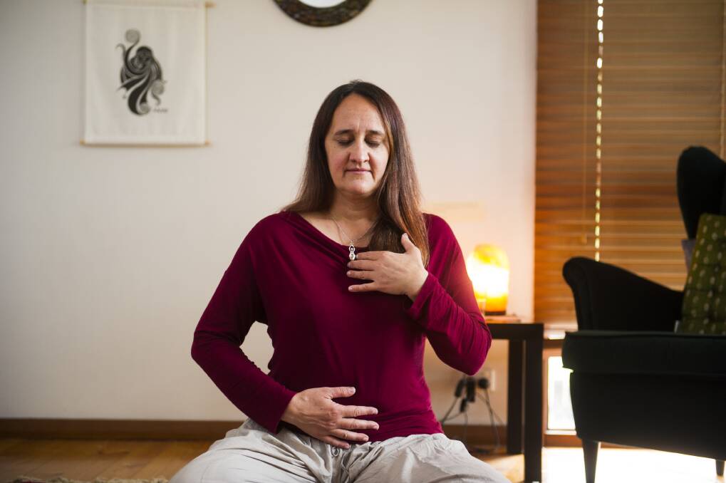 Mirabai Rose is a local doula, she aids women in the birthing process and trains other women to do the same. Photo: Dion Georgopoulos