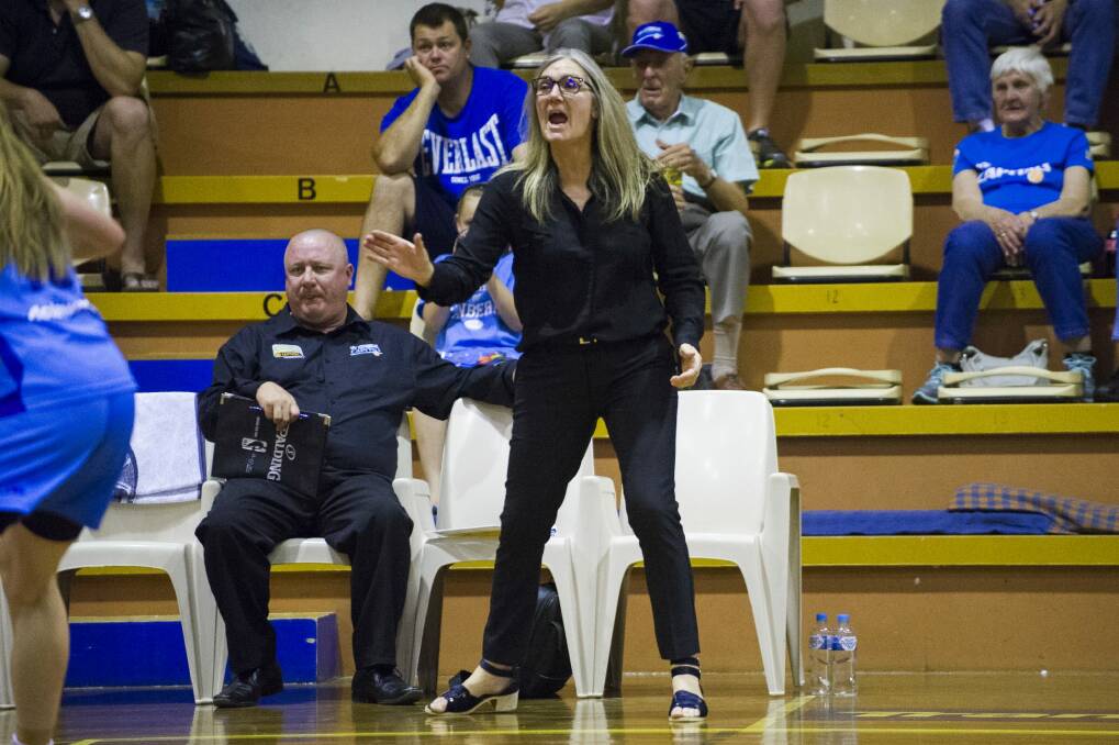 Canberra Capitals coach Carrie Graf will leave the club at the end of the WNBL season. Photo: Rohan Thomson