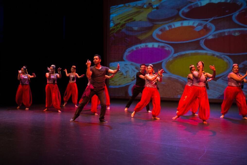 The Canberra School of Bollywood Dancing 2014 concert. Photo: supplied