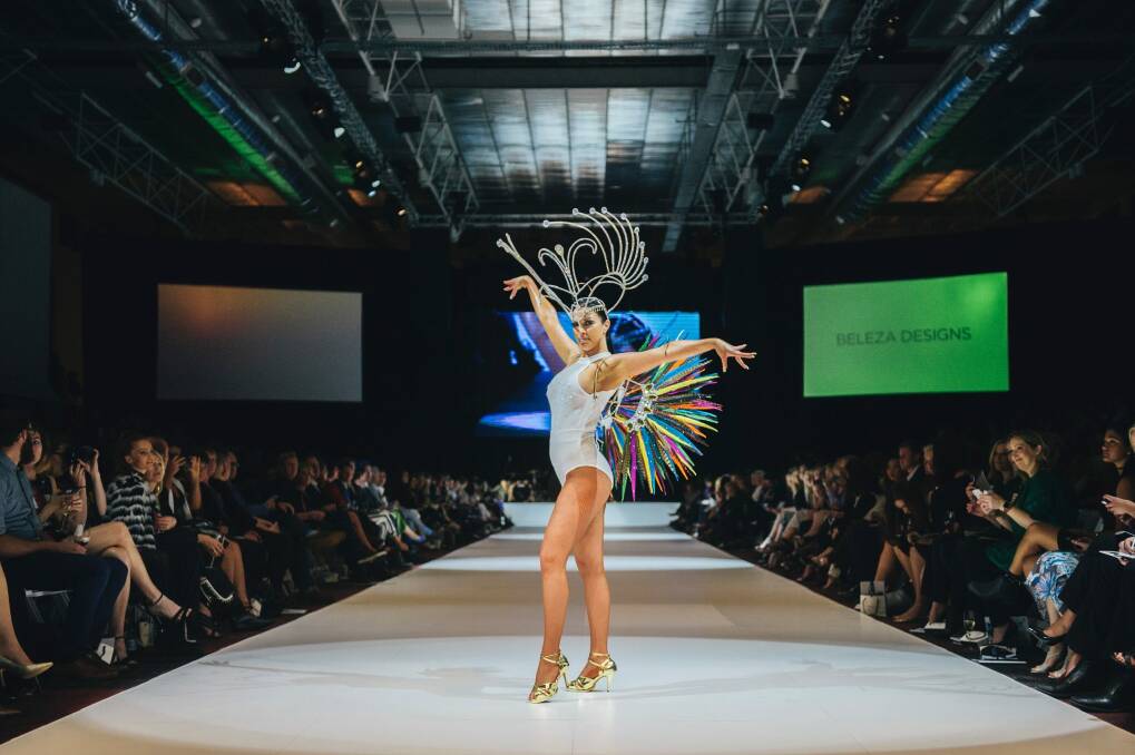 Opening night at Fashfest at the Convention Centre Canberra. Photo: Rohan Thomson