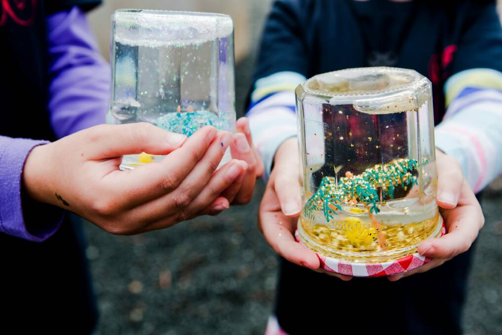 Children of all ages can join in the fun at the Canberra Glassworks' Winter Market. Photo: Jamila Toderas