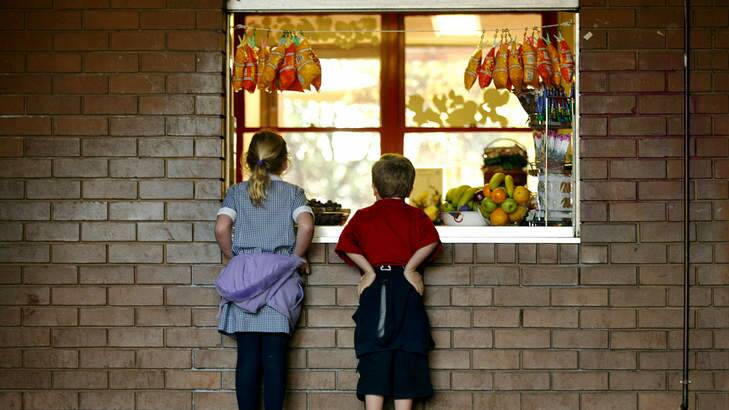 Children at a canteen. Photo: Joe Armao